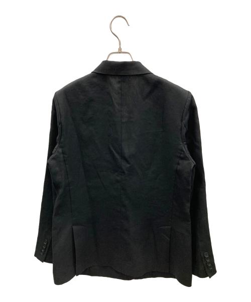 UNIQLO:C（ユニクロ:シー）UNIQLO:C (ユニクロ:シー) リネンジャケット プレミアムリネンジャケットリラックスフィット ブラック サイズ:M 未使用品の古着・服飾アイテム