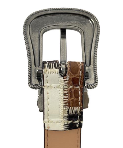 SUPREME（シュプリーム）SUPREME (シュプリーム) ベルト 21SS/Patch work ranger bel（21SS パッチワーク レンジャー ベルト） ブラック×ブラウン×ホワイト サイズ:実寸サイズにてご確認ください。の古着・服飾アイテム