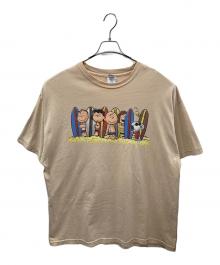 PEANUTS（ピーナッツ）の古着「Tシャツ」｜ベージュ