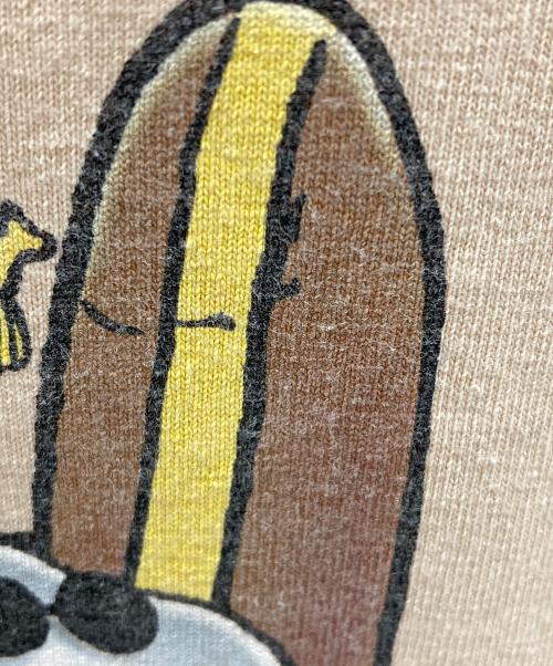 PEANUTS（ピーナッツ）PEANUTS (ピーナッツ) Tシャツ ベージュ サイズ:2XLの古着・服飾アイテム