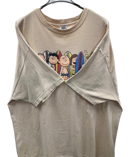 PEANUTS（ピーナッツ）PEANUTS (ピーナッツ) Tシャツ ベージュ サイズ:2XLの古着・服飾アイテム