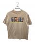 PEANUTS（ピーナッツ）の古着「Tシャツ」｜ベージュ