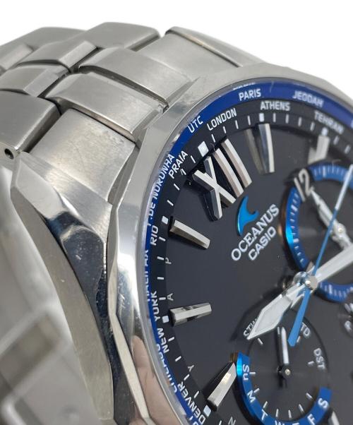 CASIO（カシオ）CASIO (カシオ) 腕時計 OCEANUS Manta（オシアナス マンタ） 電波ソーラー ブラック サイズ:実寸サイズにてご確認ください。の古着・服飾アイテム