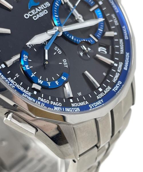 CASIO（カシオ）CASIO (カシオ) 腕時計 OCEANUS Manta（オシアナス マンタ） 電波ソーラー ブラック サイズ:実寸サイズにてご確認ください。の古着・服飾アイテム