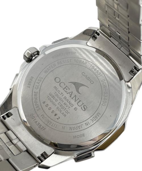CASIO（カシオ）CASIO (カシオ) 腕時計 OCEANUS Manta（オシアナス マンタ） 電波ソーラー  ホワイト サイズ:実寸サイズにてご確認ください。の古着・服飾アイテム
