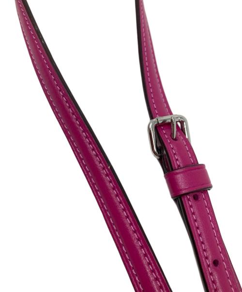 COACH（コーチ）COACH (コーチ) 2WAYバッグ ハンドバッグ ショルダーバッグ シグネチャー ミニ セージ キャリーオール ブラウン×ピンク サイズ:実寸サイズにてご確認ください。の古着・服飾アイテム