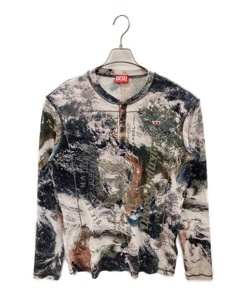 DIESEL（ディーゼル）DIESEL (ディーゼル) 長袖カットソー オリーブ サイズ:Sの古着・服飾アイテム