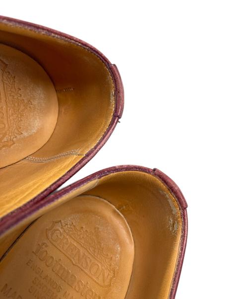GRENSON（グレンソン）GRENSON (グレンソン) ドレスシューズ LONDON（ロンドン） バーガンディー サイズ:6 1/2の古着・服飾アイテム