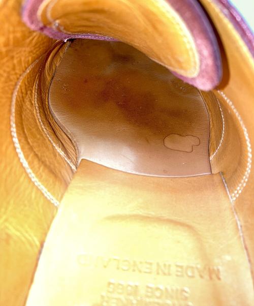 GRENSON（グレンソン）GRENSON (グレンソン) ドレスシューズ LONDON（ロンドン） バーガンディー サイズ:6 1/2の古着・服飾アイテム