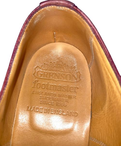 GRENSON（グレンソン）GRENSON (グレンソン) ドレスシューズ LONDON（ロンドン） バーガンディー サイズ:6 1/2の古着・服飾アイテム