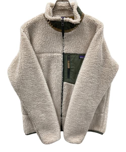 Patagonia（パタゴニア）Patagonia (パタゴニア) フリースジャケット レトロX ジャケット アイボリー サイズ:XXL 16-18の古着・服飾アイテム