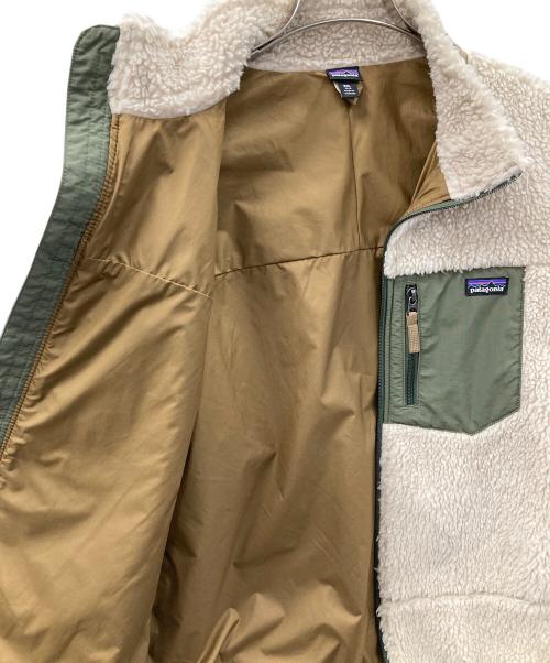 Patagonia（パタゴニア）Patagonia (パタゴニア) フリースジャケット レトロX ジャケット アイボリー サイズ:XXL 16-18の古着・服飾アイテム