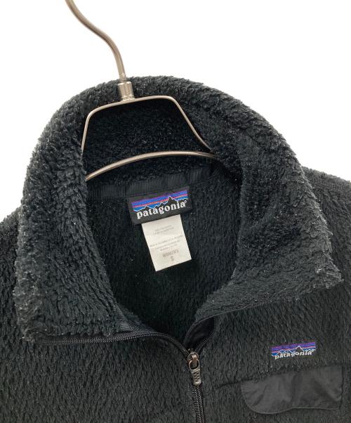 Patagonia（パタゴニア）Patagonia (パタゴニア) フリースジャケット ウィメンズ フルジップ リツール ジャケット ブラック サイズ:WOMEN'S Sの古着・服飾アイテム