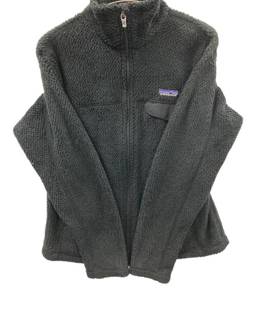 Patagonia（パタゴニア）Patagonia (パタゴニア) フリースジャケット ウィメンズ フルジップ リツール ジャケット ブラック サイズ:WOMEN'S Sの古着・服飾アイテム