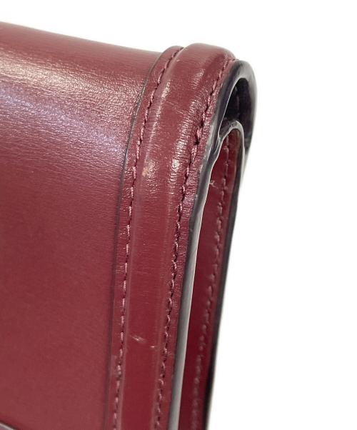 COACH（コーチ）COACH (コーチ) 財布 ハットンウォレット レッド サイズ:実寸サイズにてご確認ください。の古着・服飾アイテム