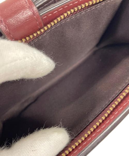 COACH（コーチ）COACH (コーチ) 財布 ハットンウォレット レッド サイズ:実寸サイズにてご確認ください。の古着・服飾アイテム