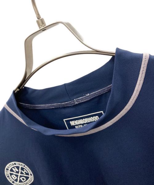 NEIGHBORHOOD（ネイバーフッド）NEIGHBORHOOD (ネイバーフッド) ロングスリーブカットソー RASH GUARD / E-CREW . LS（ラッシュ ガード イー クルー エルエス） ネイビー サイズ:XLの古着・服飾アイテム