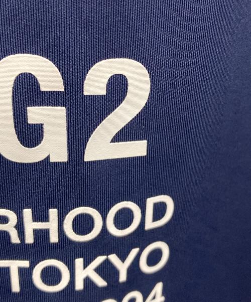 NEIGHBORHOOD（ネイバーフッド）NEIGHBORHOOD (ネイバーフッド) ロングスリーブカットソー RASH GUARD / E-CREW . LS（ラッシュ ガード イー クルー エルエス） ネイビー サイズ:XLの古着・服飾アイテム