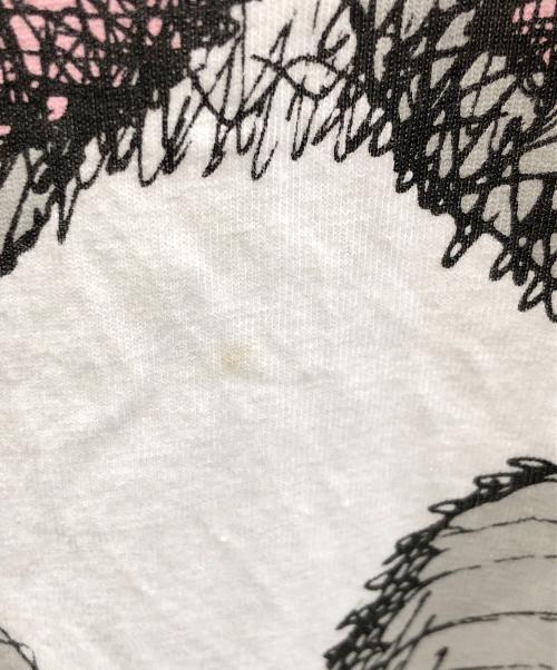 COMME des GARCONS SHIRT（コムデギャルソンシャツ）COMME des GARCONS SHIRT (コムデギャルソンシャツ) KAWS (カウズ) Tシャツ ホワイト サイズ:XLの古着・服飾アイテム