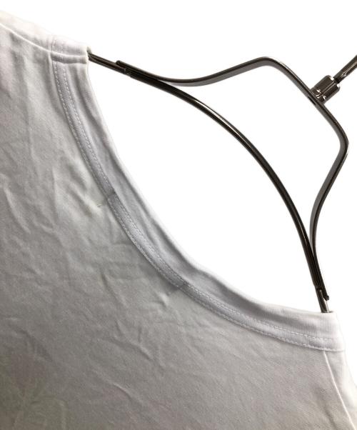 COMME des GARCONS SHIRT（コムデギャルソンシャツ）COMME des GARCONS SHIRT (コムデギャルソンシャツ) KAWS (カウズ) Tシャツ ホワイト サイズ:XLの古着・服飾アイテム