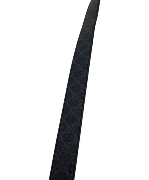 GUCCI（グッチ）GUCCI (グッチ) ベルト インターロッキングG バックル付き ベルト ブラック サイズ:80・32の古着・服飾アイテム