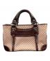 CELINE（セリーヌ）の古着「ハンドバッグ マカダム ブギーバッグ」｜ブラウン
