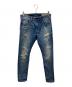 DIESEL（ディーゼル）の古着「デニムパンツ THOMMER（トマー）スリムスキニーフィットジーンズ」｜インディゴ