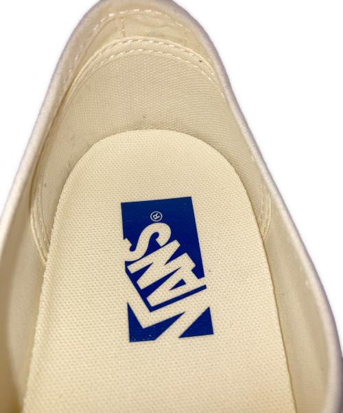 VANS（ヴァンズ）VANS (ヴァンズ) ローカットスニーカー Lx Authentic Reissue 44（エルエックス オーセンティック リイシュー フォーティーフォー） アイボリー×ブルー サイズ:CM 26.5の古着・服飾アイテム