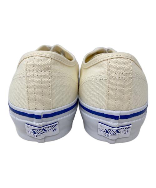 VANS（ヴァンズ）VANS (ヴァンズ) ローカットスニーカー Lx Authentic Reissue 44（エルエックス オーセンティック リイシュー フォーティーフォー） アイボリー×ブルー サイズ:CM 26.5の古着・服飾アイテム