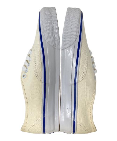 VANS（ヴァンズ）VANS (ヴァンズ) ローカットスニーカー Lx Authentic Reissue 44（エルエックス オーセンティック リイシュー フォーティーフォー） アイボリー×ブルー サイズ:CM 26.5の古着・服飾アイテム