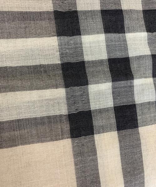 BURBERRY LONDON（バーバリーロンドン）BURBERRY LONDON (バーバリーロンドン) ジャイアントチェックスカーフ ベージュ サイズ:220×70㎝の古着・服飾アイテム