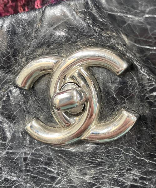 CHANEL（シャネル）CHANEL (シャネル) 2Wayチェーントートバッグ マトラッセ ポートベロー ブラック サイズ:実寸サイズにてご確認下さい。の古着・服飾アイテム