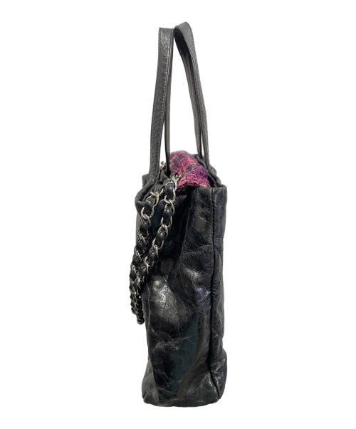 CHANEL（シャネル）CHANEL (シャネル) 2Wayチェーントートバッグ マトラッセ ポートベロー ブラック サイズ:実寸サイズにてご確認下さい。の古着・服飾アイテム