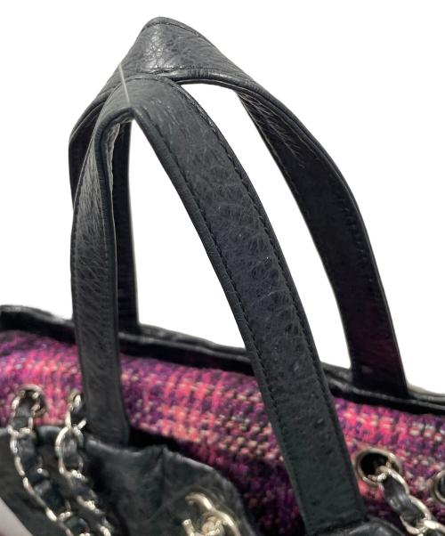 CHANEL（シャネル）CHANEL (シャネル) 2Wayチェーントートバッグ マトラッセ ポートベロー ブラック サイズ:実寸サイズにてご確認下さい。の古着・服飾アイテム