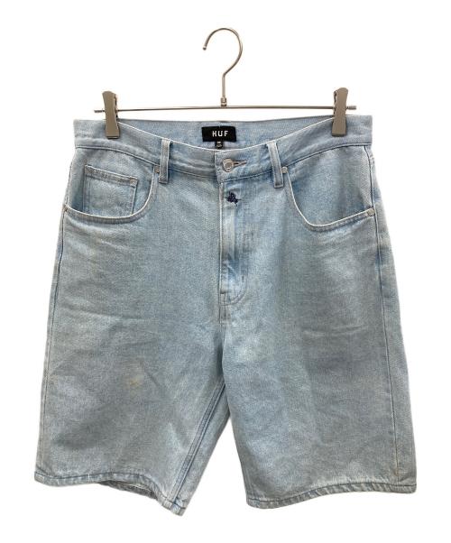 HUF（ハフ）HUF (ハフ) ハーフパンツ BAYVIEW SHORT（ベイビュー ショート） インディゴ サイズ:30の古着・服飾アイテム