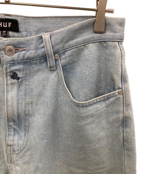 HUF（ハフ）HUF (ハフ) ハーフパンツ BAYVIEW SHORT（ベイビュー ショート） インディゴ サイズ:30の古着・服飾アイテム