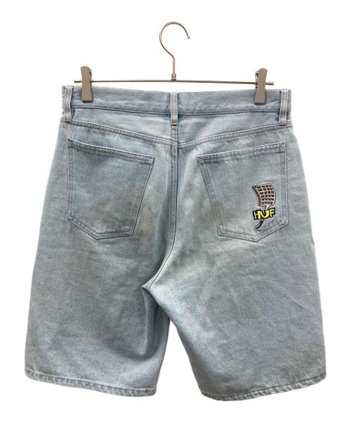 HUF（ハフ）HUF (ハフ) ハーフパンツ BAYVIEW SHORT（ベイビュー ショート） インディゴ サイズ:30の古着・服飾アイテム