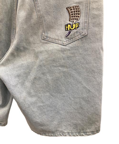 HUF（ハフ）HUF (ハフ) ハーフパンツ BAYVIEW SHORT（ベイビュー ショート） インディゴ サイズ:30の古着・服飾アイテム