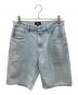 HUF（ハフ）の古着「ハーフパンツ BAYVIEW SHORT（ベイビュー ショート）」｜インディゴ