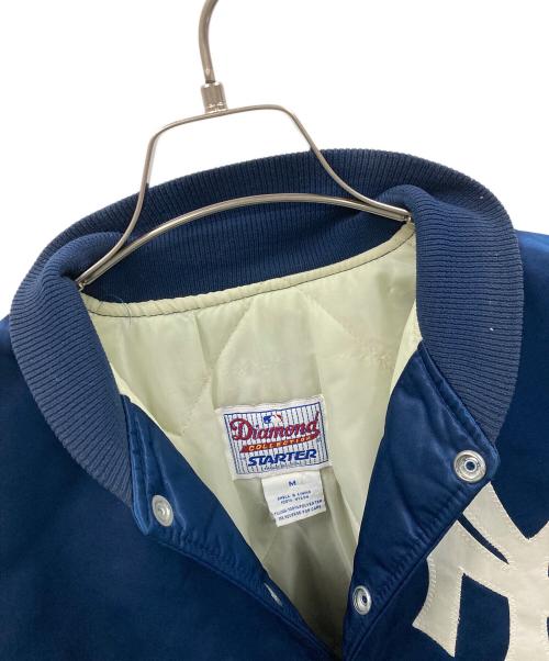 STARTER（スターター）STARTER (スターター) スタジャン ブルー サイズ:Mの古着・服飾アイテム