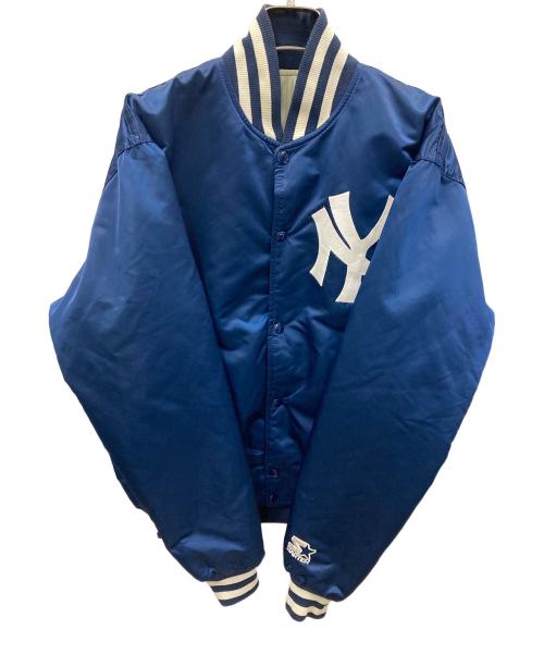 STARTER（スターター）STARTER (スターター) スタジャン ブルー サイズ:Mの古着・服飾アイテム