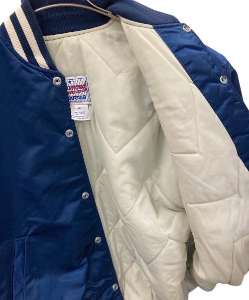 STARTER（スターター）STARTER (スターター) スタジャン ブルー サイズ:Mの古着・服飾アイテム