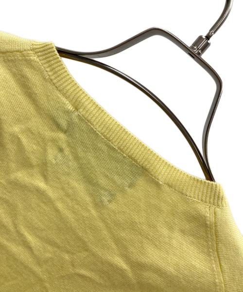 POLO RALPH LAUREN（ポロ・ラルフローレン）POLO RALPH LAUREN (ポロ・ラルフローレン) ニットベスト イエロー サイズ:Mの古着・服飾アイテム
