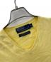 POLO RALPH LAUREN (ポロ・ラルフローレン) ニットベスト イエロー サイズ:M：3000円
