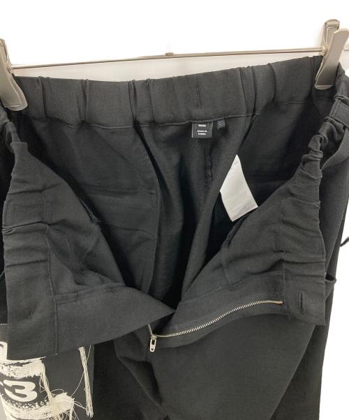 Y-3（ワイスリー）Y-3 (ワイスリー) ワイドパンツ M SP PUN PANTS（スポーツ ユニフォーム パッチ パンツ） ブラック サイズ:M/Mの古着・服飾アイテム