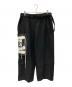 Y-3（ワイスリー）の古着「ワイドパンツ M SP PUN PANTS（スポーツ ユニフォーム パッチ パンツ）」｜ブラック