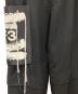 中古・古着 Y-3 (ワイスリー) ワイドパンツ M SP PUN PANTS（スポーツ ユニフォーム パッチ パンツ） ブラック サイズ:M/M：35000円