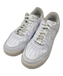 NIKE（ナイキ）の古着「ローカットスニーカー Air Force 1 Low '07 "White/White"（エアフォース1 ロー '07 "ホワイト/ホワイト"）」｜ホワイト