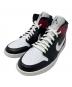 NIKE（ナイキ）の古着「ハイカットスニーカー Women's Air Jordan 1 Mid（ウィメンズ エアジョーダン1 ミッド）」｜ブラック×パープル