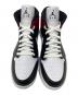 NIKE (ナイキ) ハイカットスニーカー Women's Air Jordan 1 Mid（ウィメンズ エアジョーダン1 ミッド） ブラック×パープル サイズ:26.5㎝：6000円